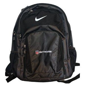 NIKE BACKPACK NWOT black gray back pack school laptop tablet bag NFL